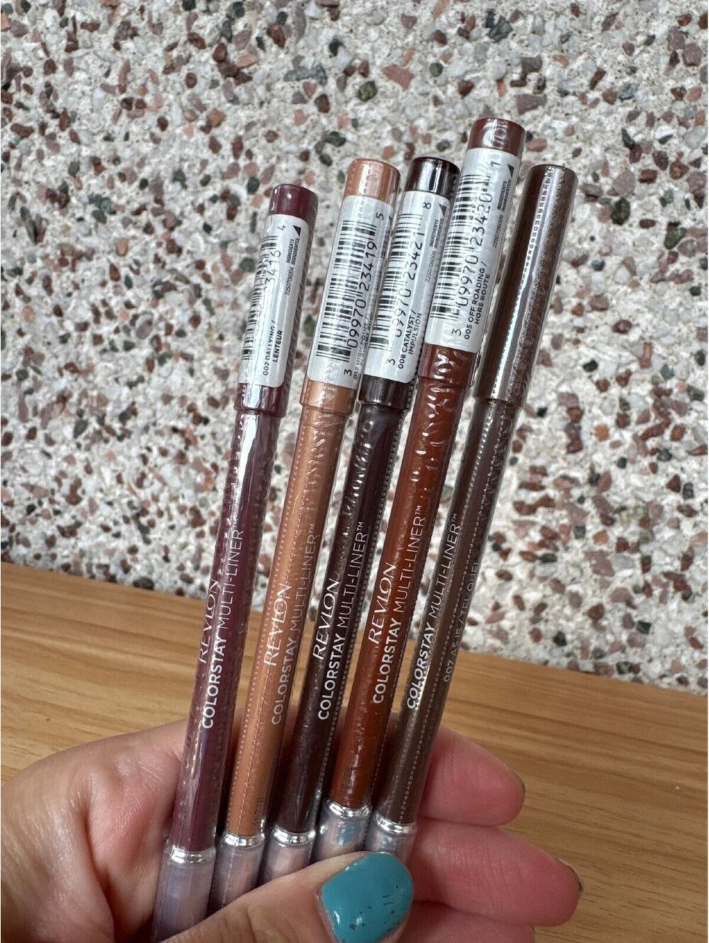 Revlon ColorStay Multi-Liner 6 Pc Lot New Sealed Lip Eye Face Pencil